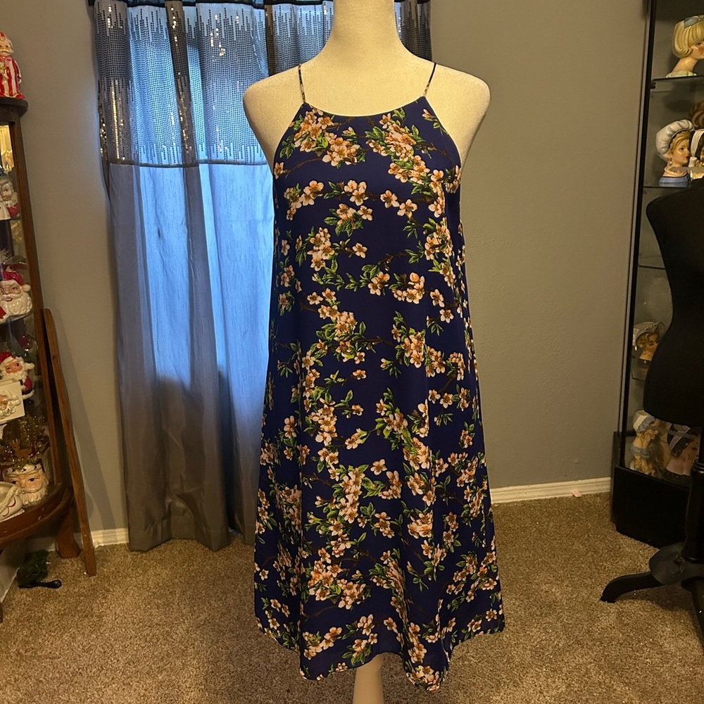 2 for $15 sale! ! Ya Los Angeles Floral Dress - Blue and Green
